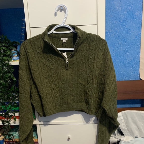 garage cropped quarter zip size small - Picture 1 of 3